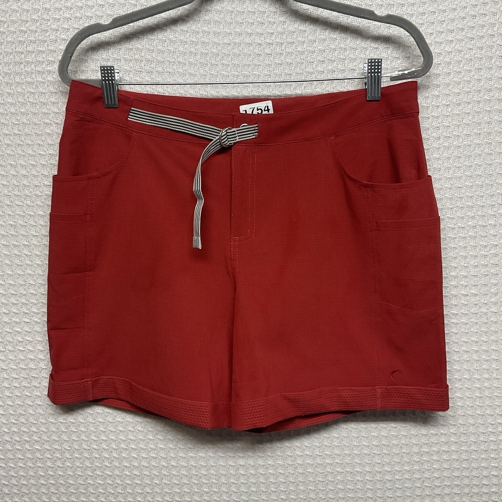 NEW Zyia Not Just A Trail Shorts Women's Size XL Pockets Cuffed Adjustable Waist